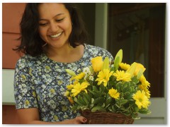 Flowers from an anonymous admirer!