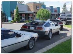 There was some kind of DeLorean thing happening at our hotel.